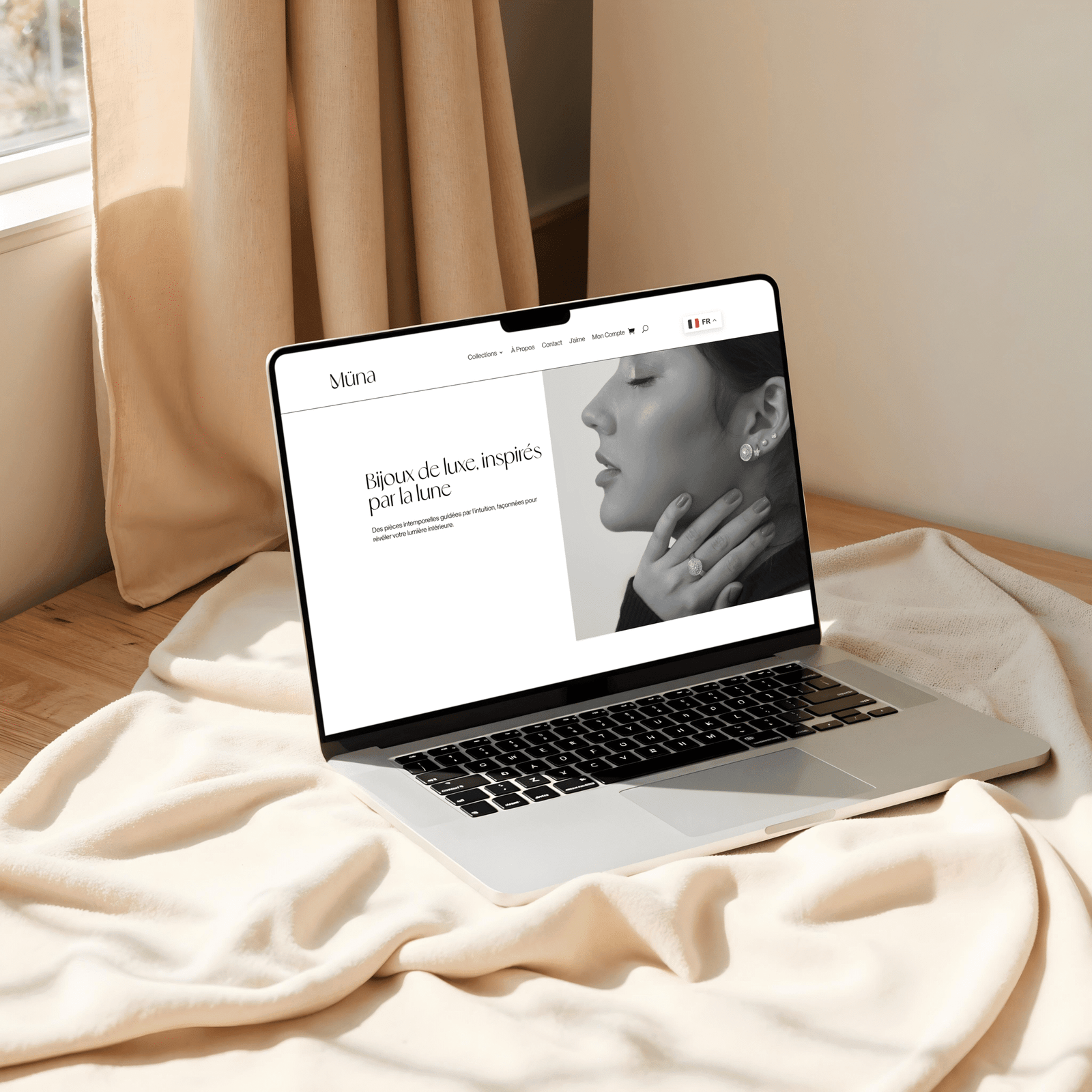 MOCKUP-ORDINATEUR Création de site Vitrine