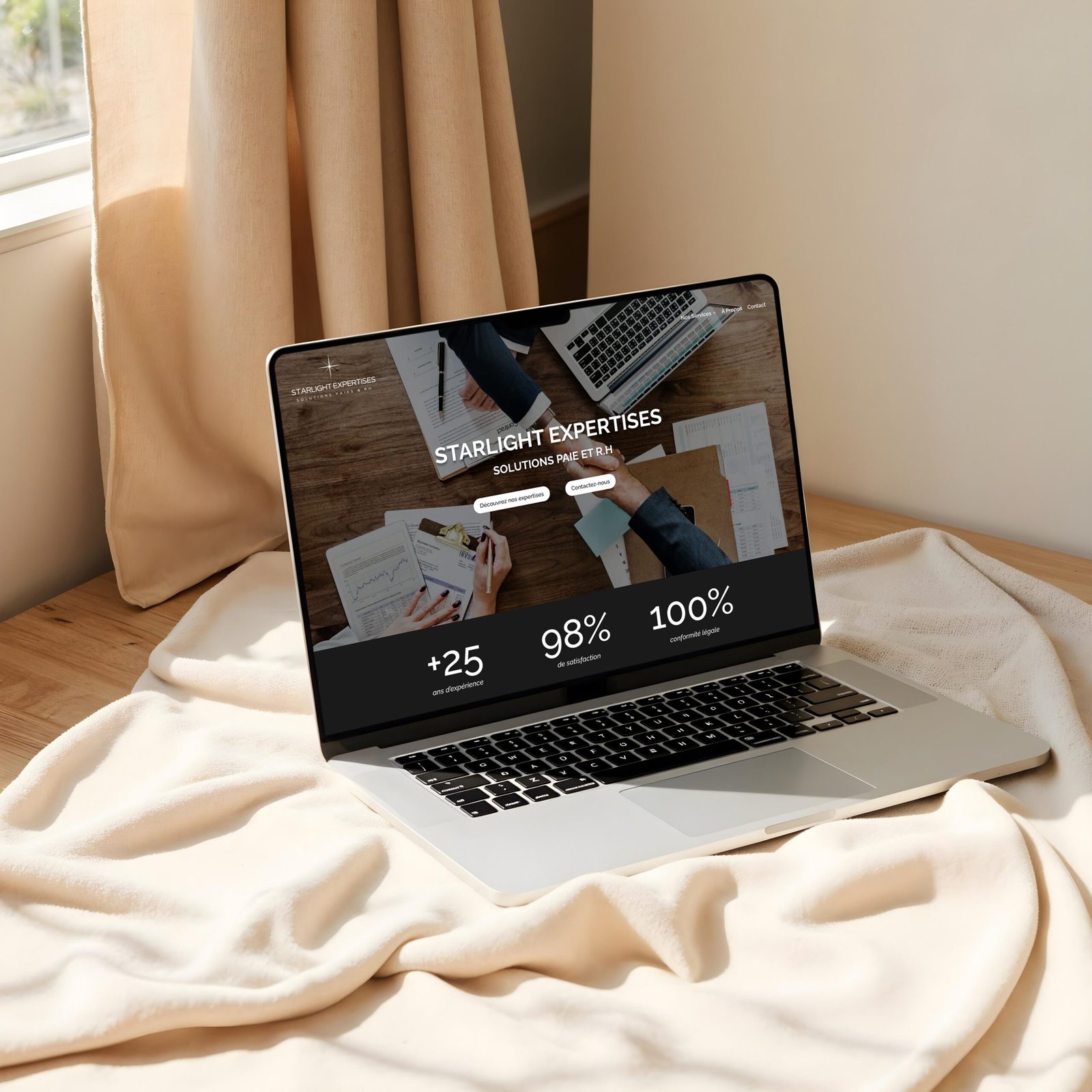 Starlight-expertises-mockup portfolio